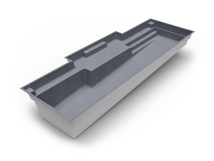 The Eternal in Orion colour: fibreglass swimming pool design by Nexus Pools Australia