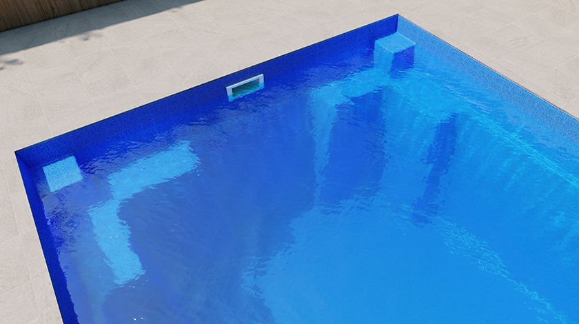The Echo inground fibreglass swimming pool by Nexus Pools