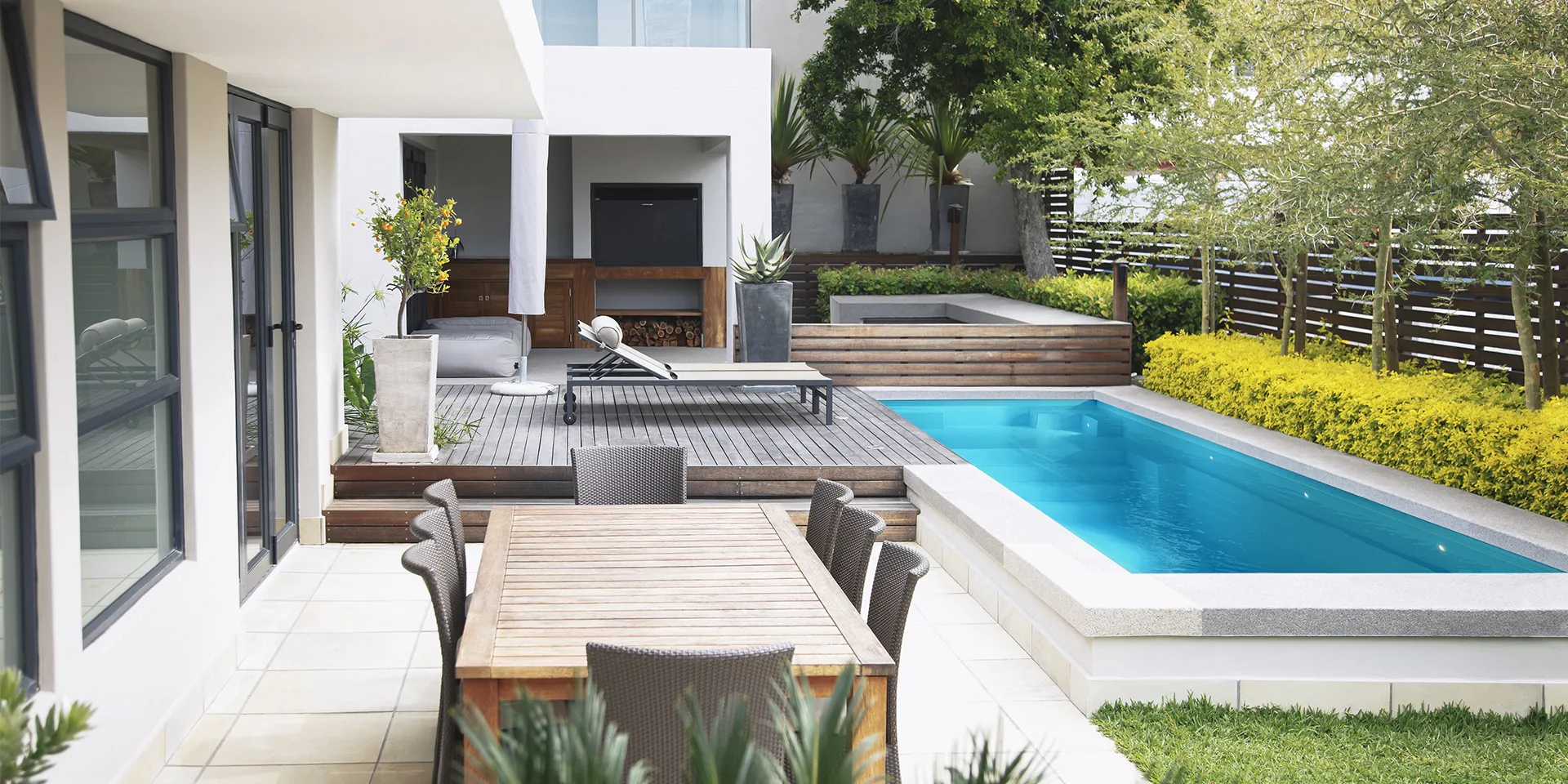 The Echo Inground swimming pool from the Nexus Pools pool range Australia