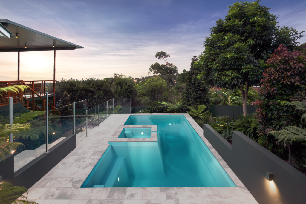 Fibreglass Pools with Spas - Nexus Pools Australia