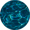 Fibreglass Pool Colours - Water Colour of Onyx, dark blue black pool colour