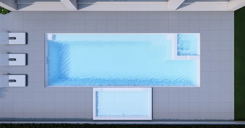 The Laze Splash Deck with Spillover