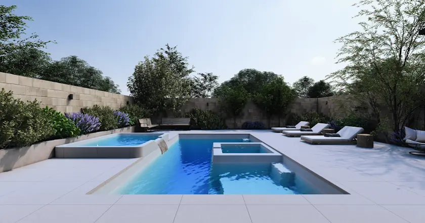 The Drift Splash Deck with Single Overflow