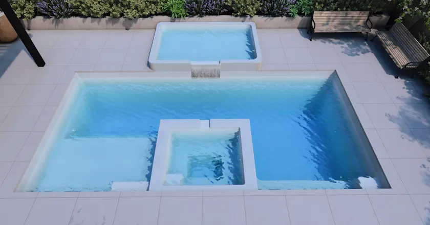 The Drift Splash Deck with Single Overflow