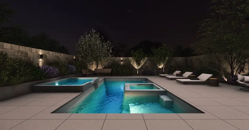 The Drift Splash Deck with Single Overflow