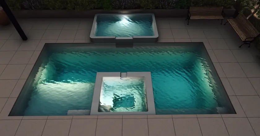 The Drift Splash Deck with Single Overflow