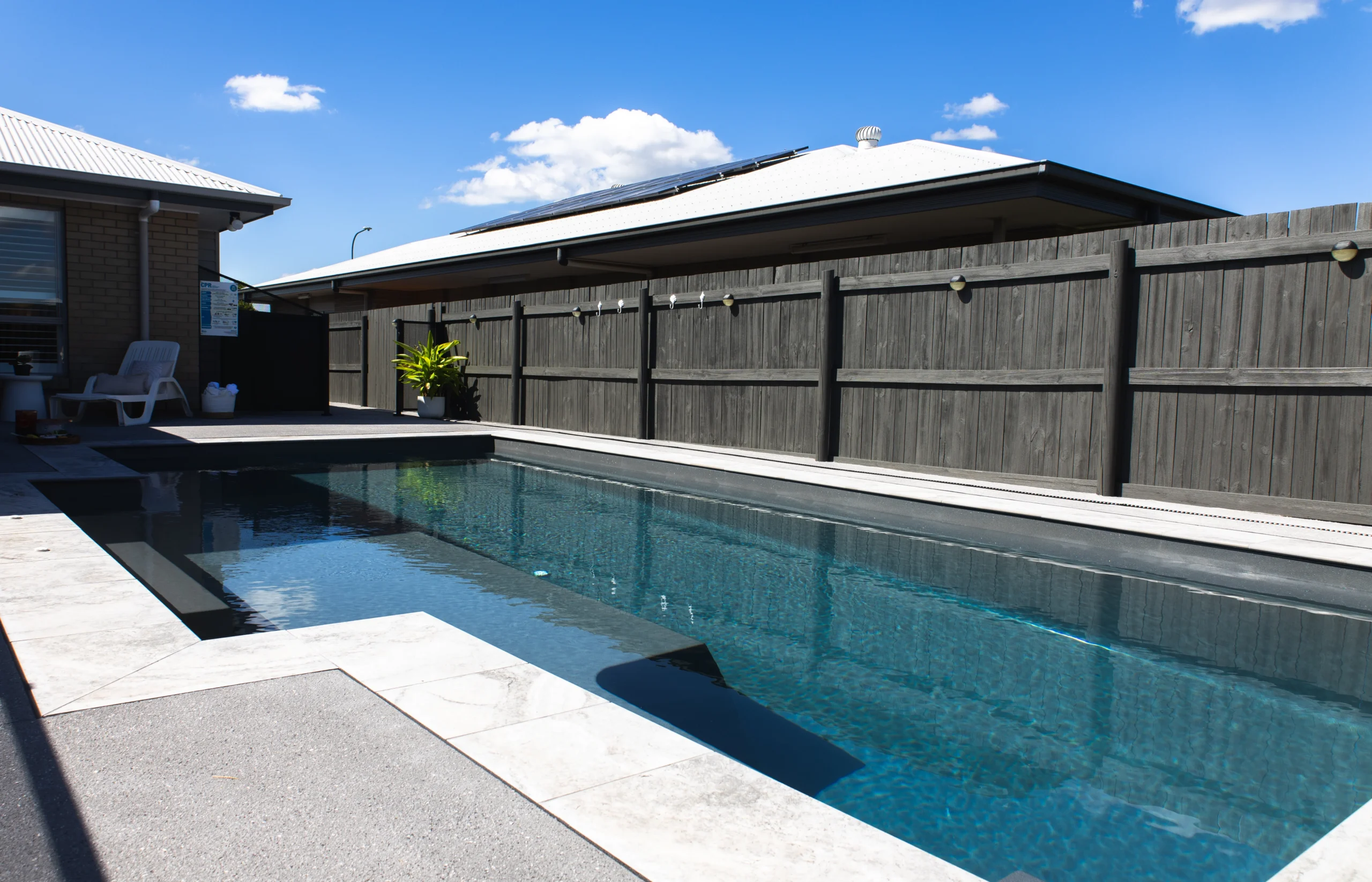 The Eternal 8.20m in Shadow - a Nexus Pools' large pool