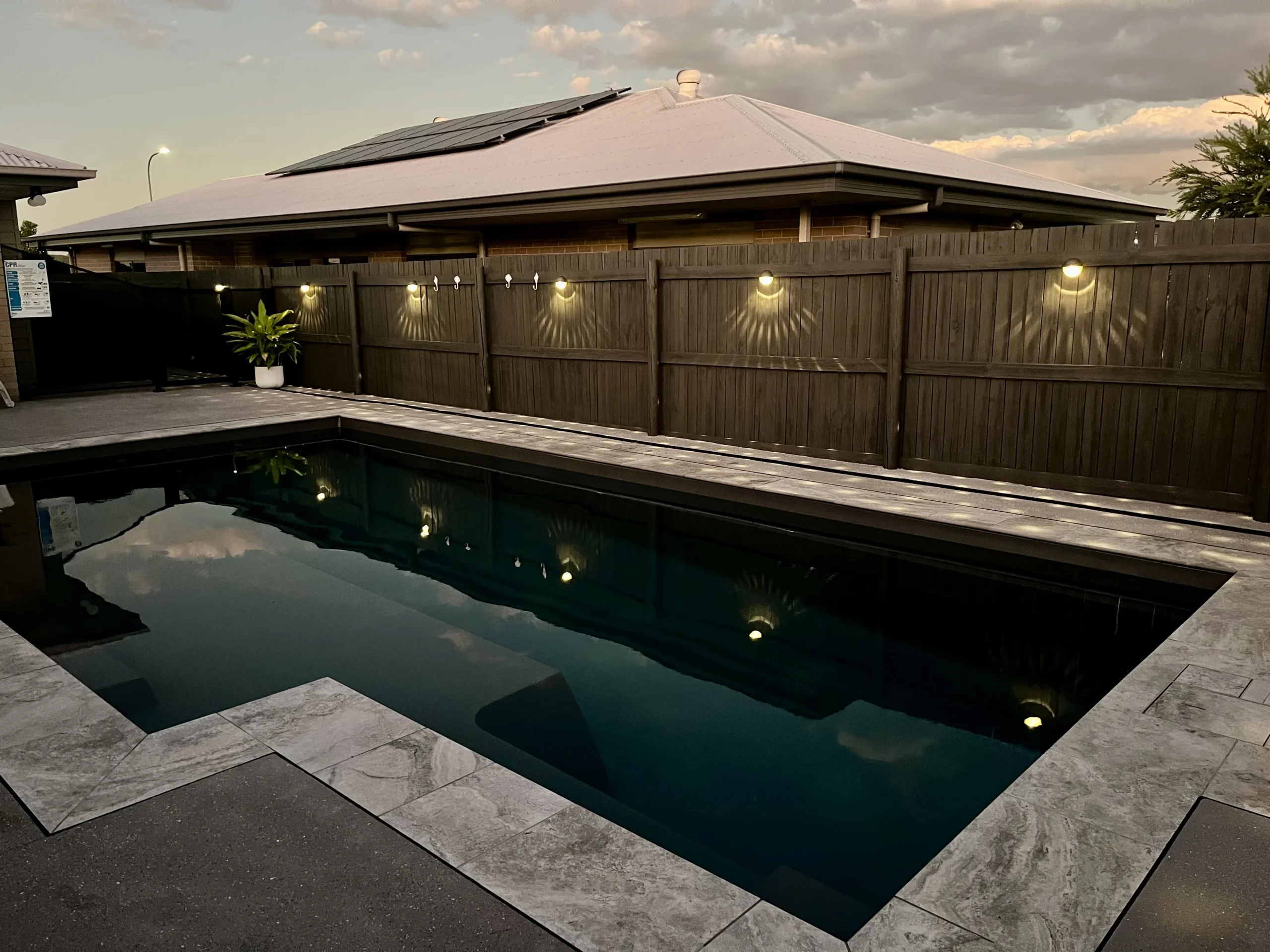 The Eternal 8.20m in Shadow - a Nexus Pools' large pool