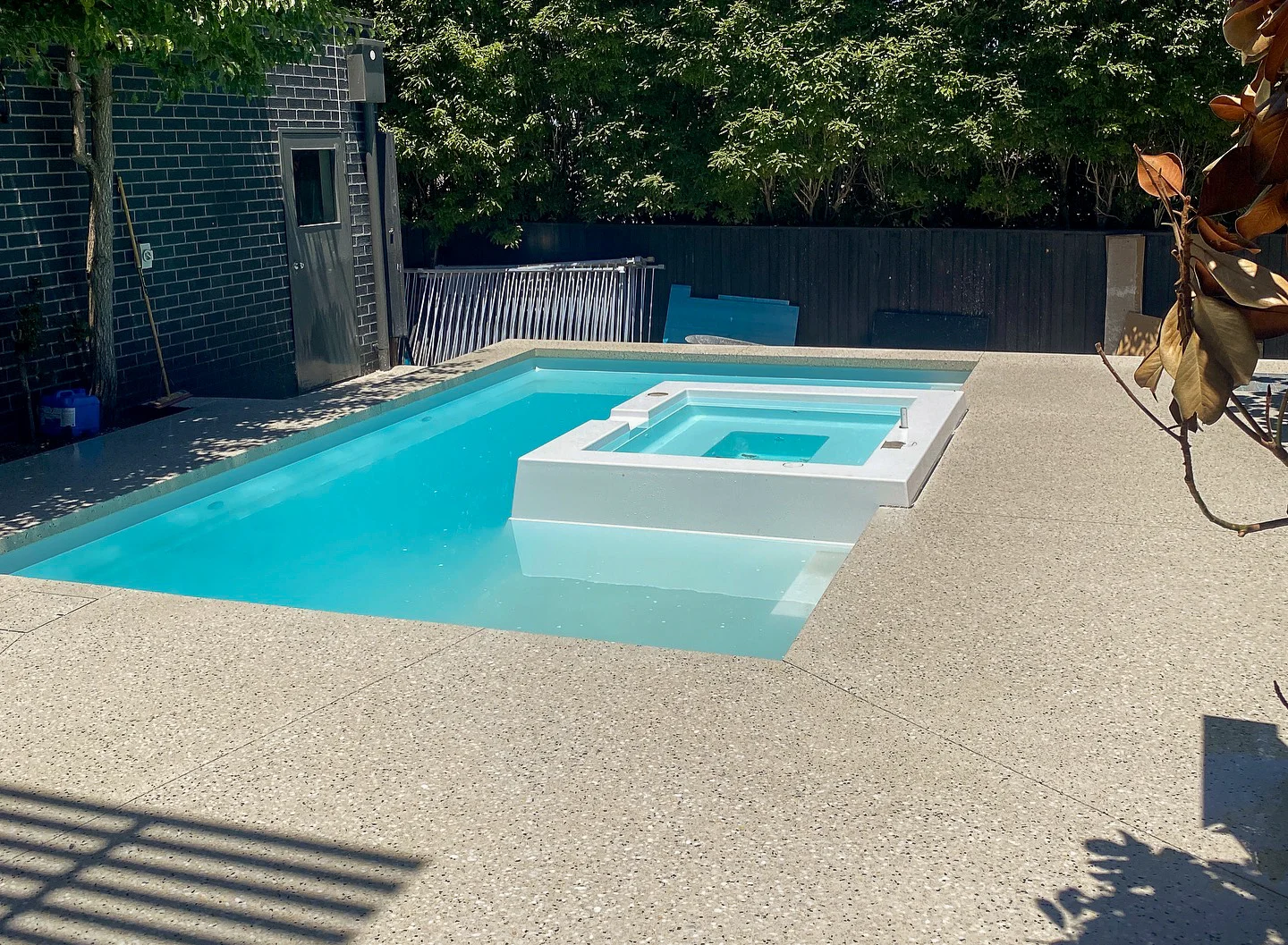 Nexus Pools the Muse with Raised Spa Pearl NP Mornington Peninsula