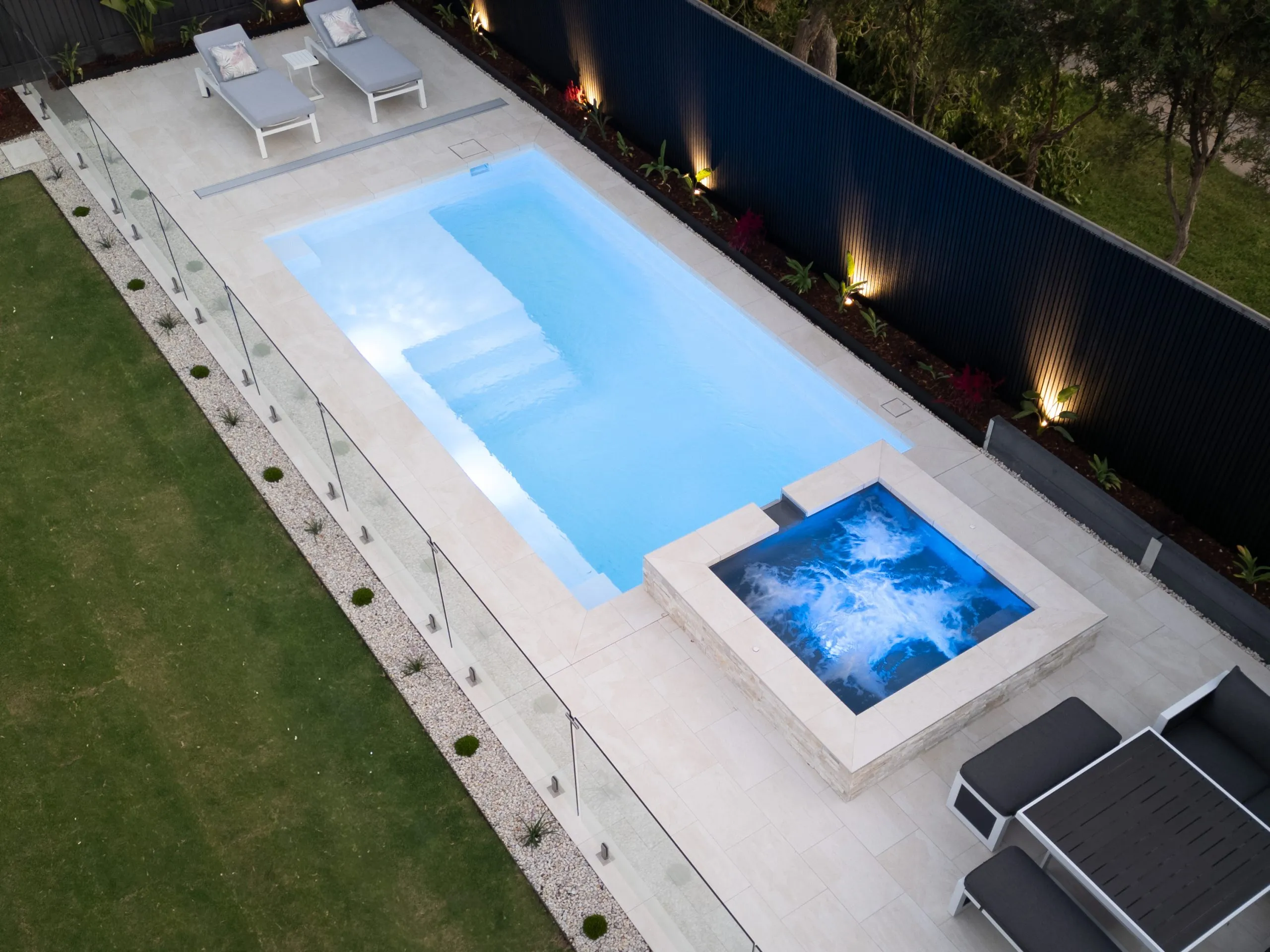 IMG NP AU Unity 7 Haven Overflow Tanzanite Rowville 004 The Unity 7.00m in Pearl and The Haven Spa with Overflow