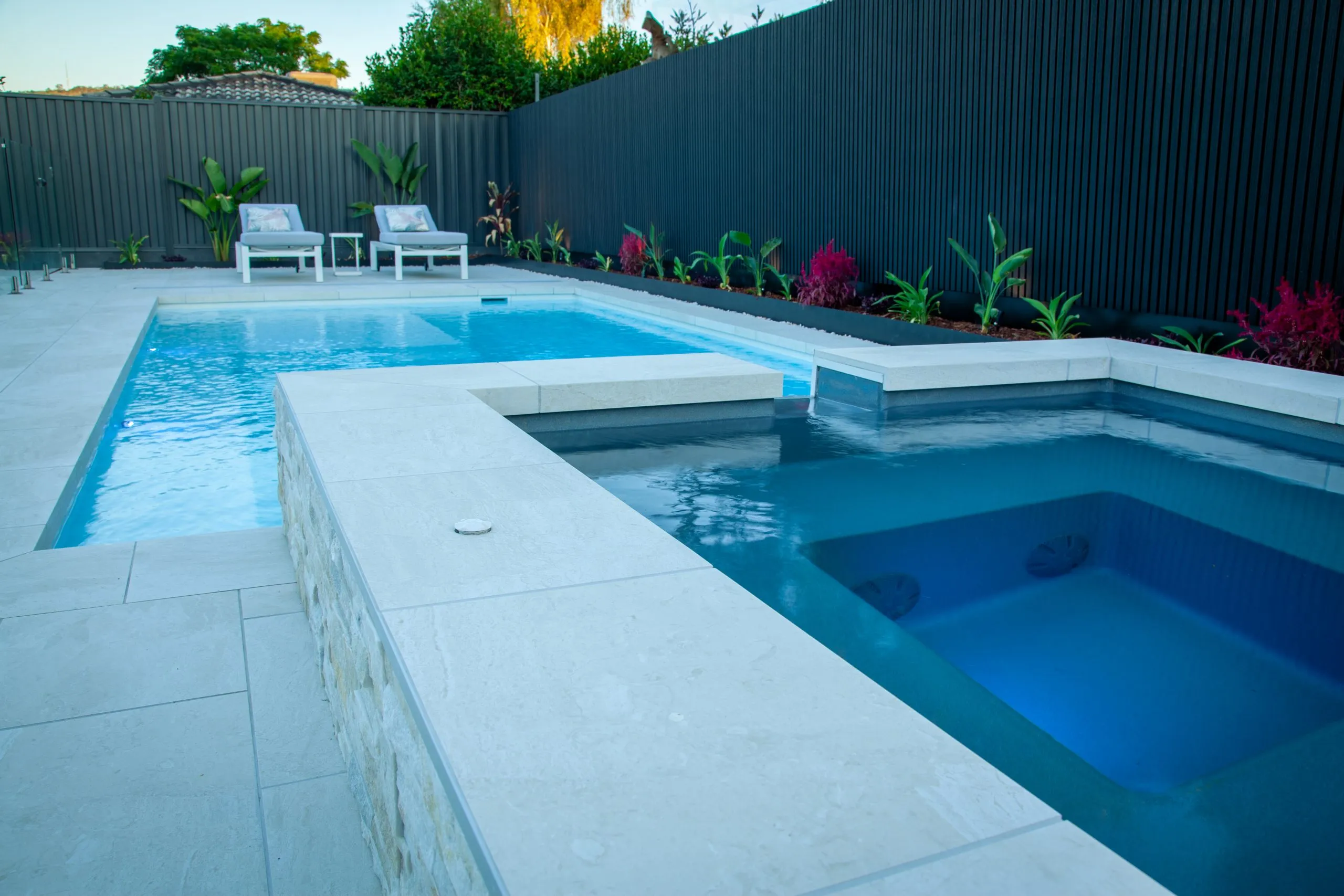 IMG NP AU Unity 7 Haven Overflow Tanzanite Rowville 006 The Unity 7.00m in Pearl and The Haven Spa with Overflow