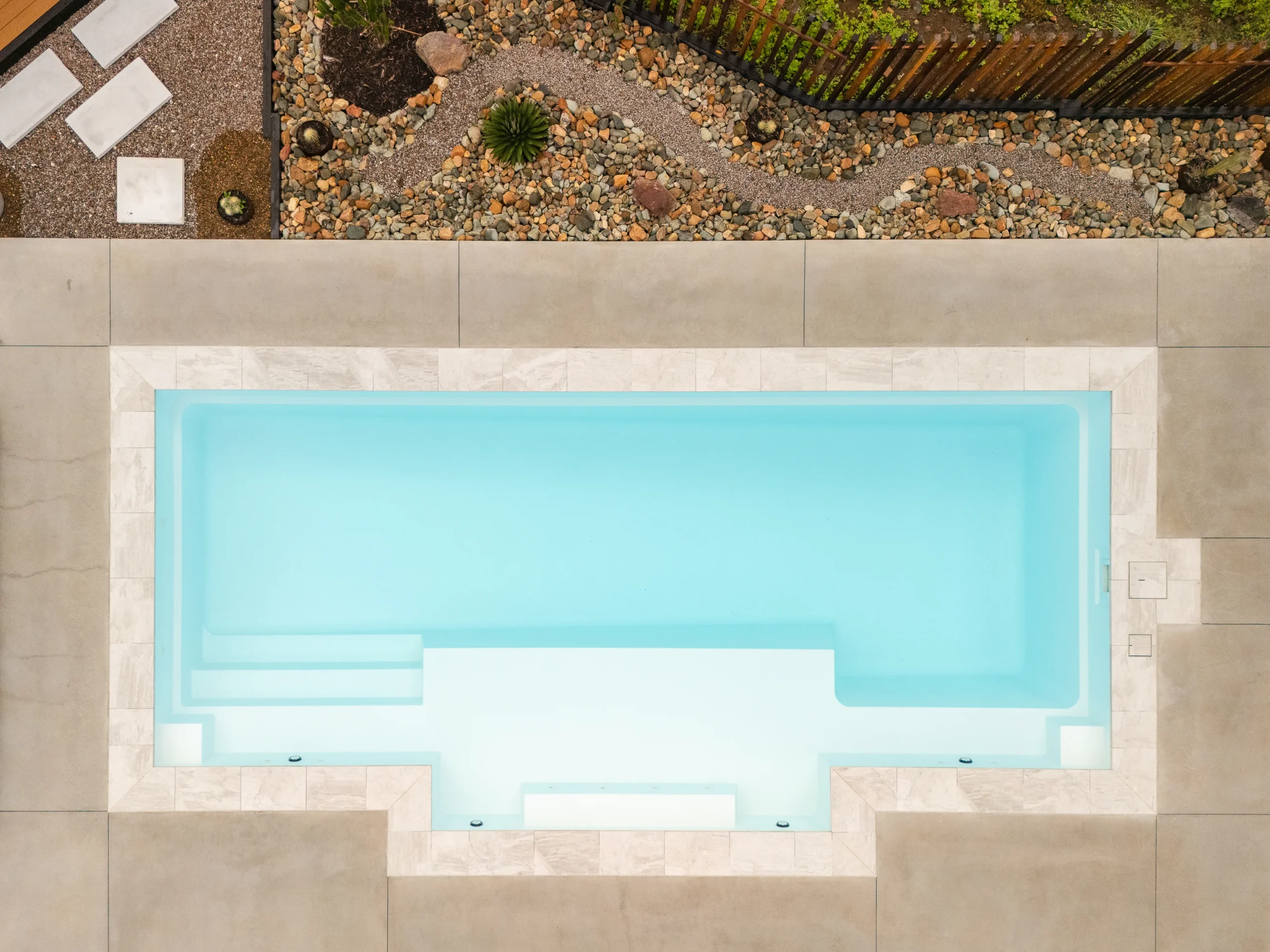 The Eternal 9.15m in Pearl installed by Nexus Pools Sunshine Coast North
