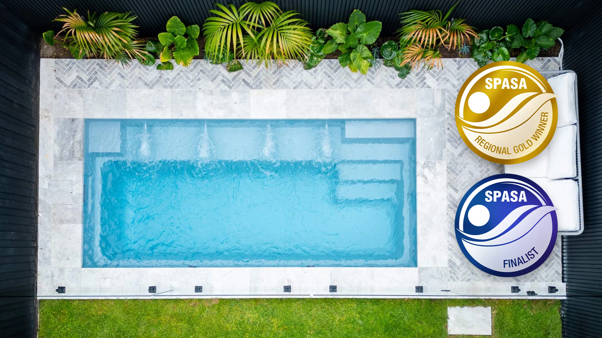 The Journey from Nexus Pools has been named as the 2026 SPASA Gold winner for the Courtyard and Small Pool up to $80,000 category (VIC).