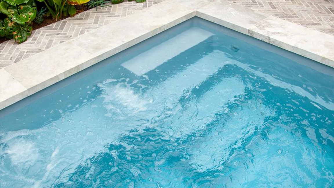 The Eternal 9.15m in Pearl installed by Nexus Pools Sunshine Coast North
