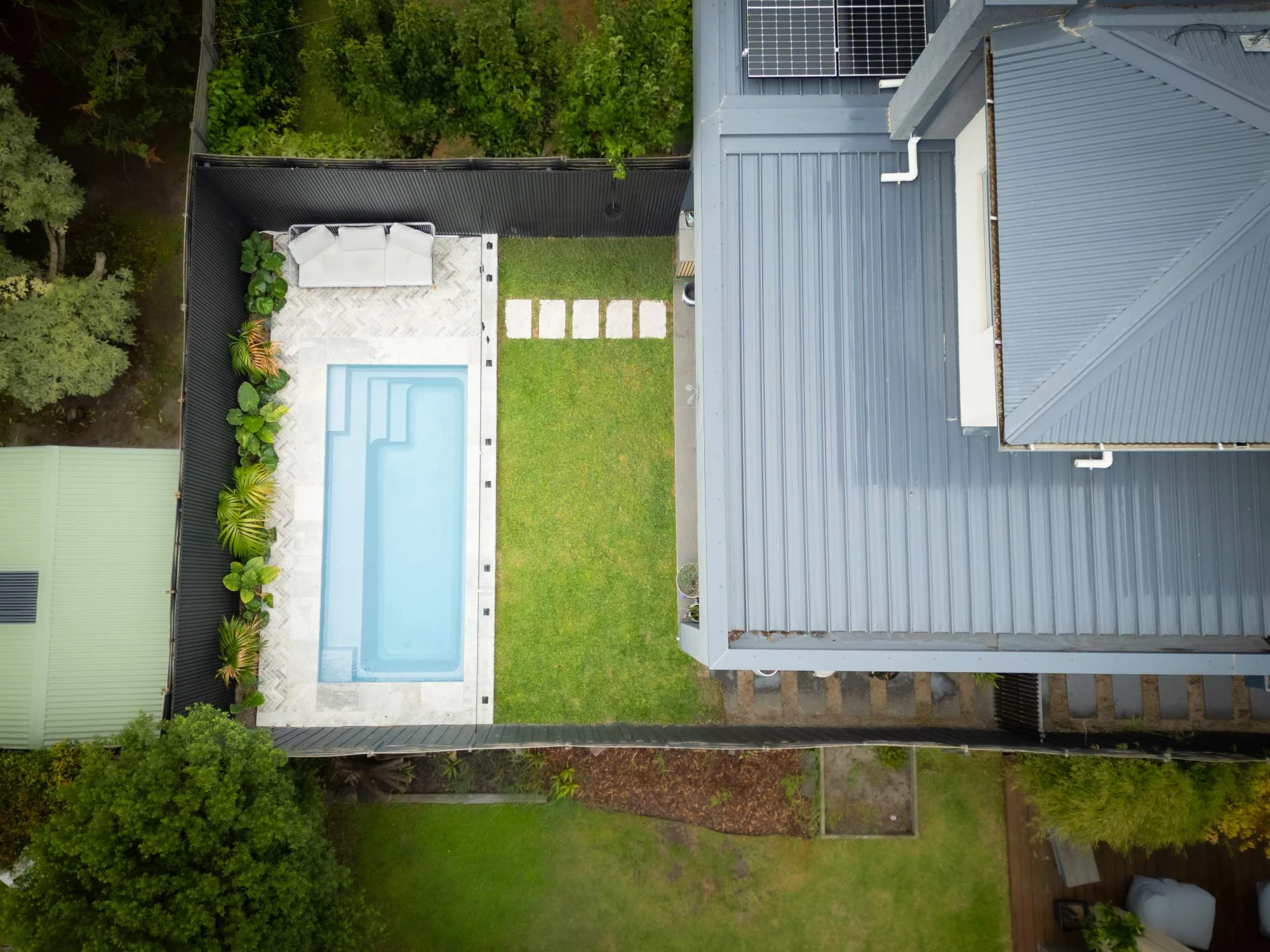 The Eternal 9.15m in Pearl installed by Nexus Pools Sunshine Coast North