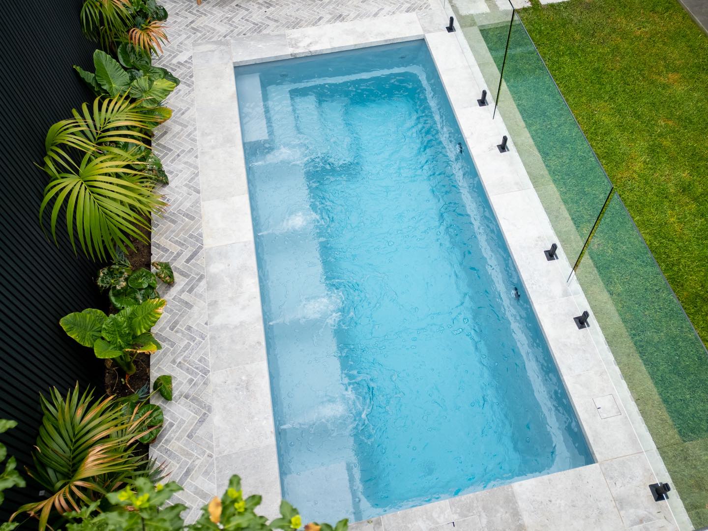 The Eternal 9.15m in Pearl installed by Nexus Pools Sunshine Coast North