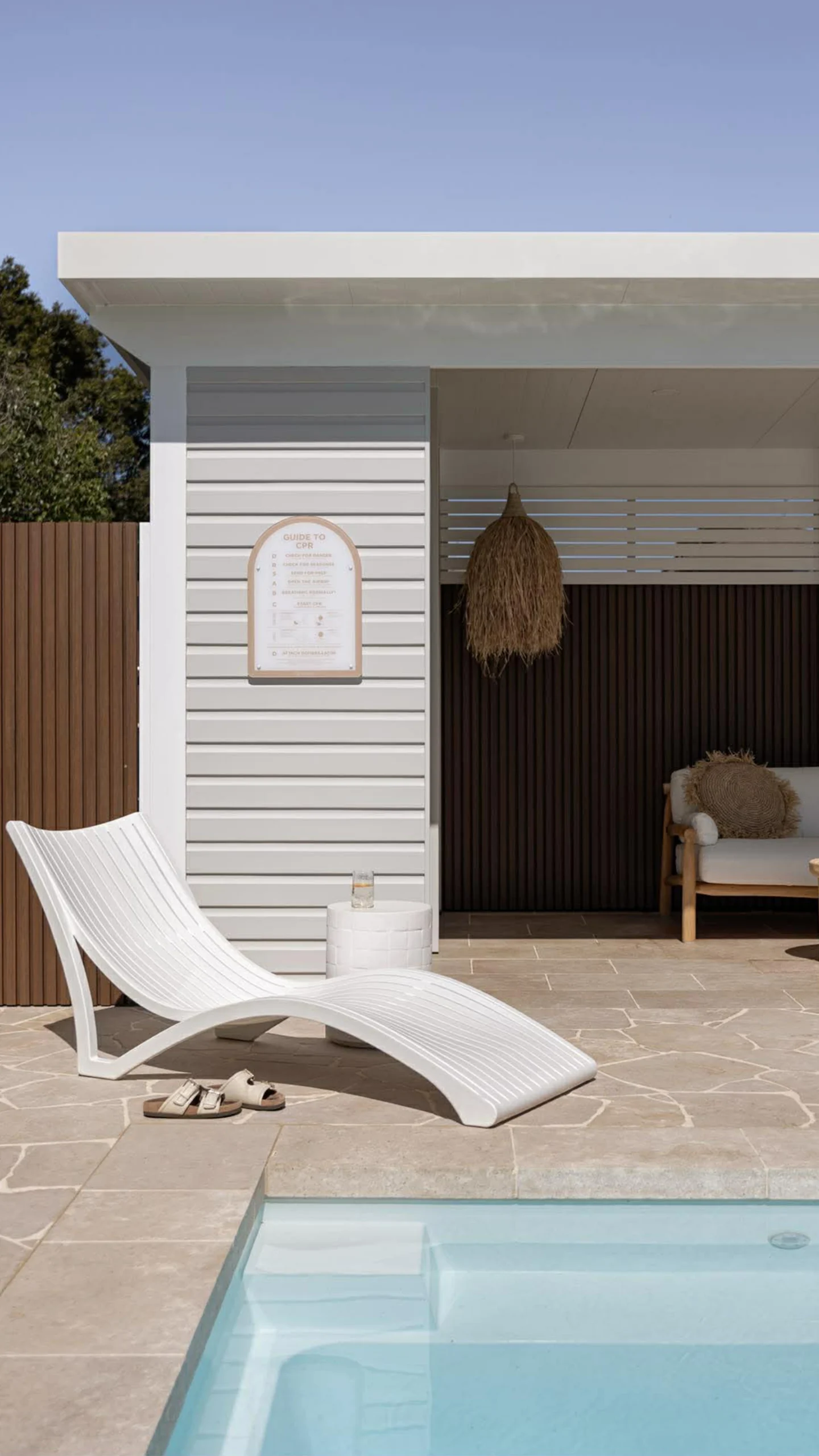 IMG NP AU Muse 7 Pearl Billabong Pool Co 006 – Appin The Muse with Spa 7.60m in Pearl installed by Billabong Pools Co.