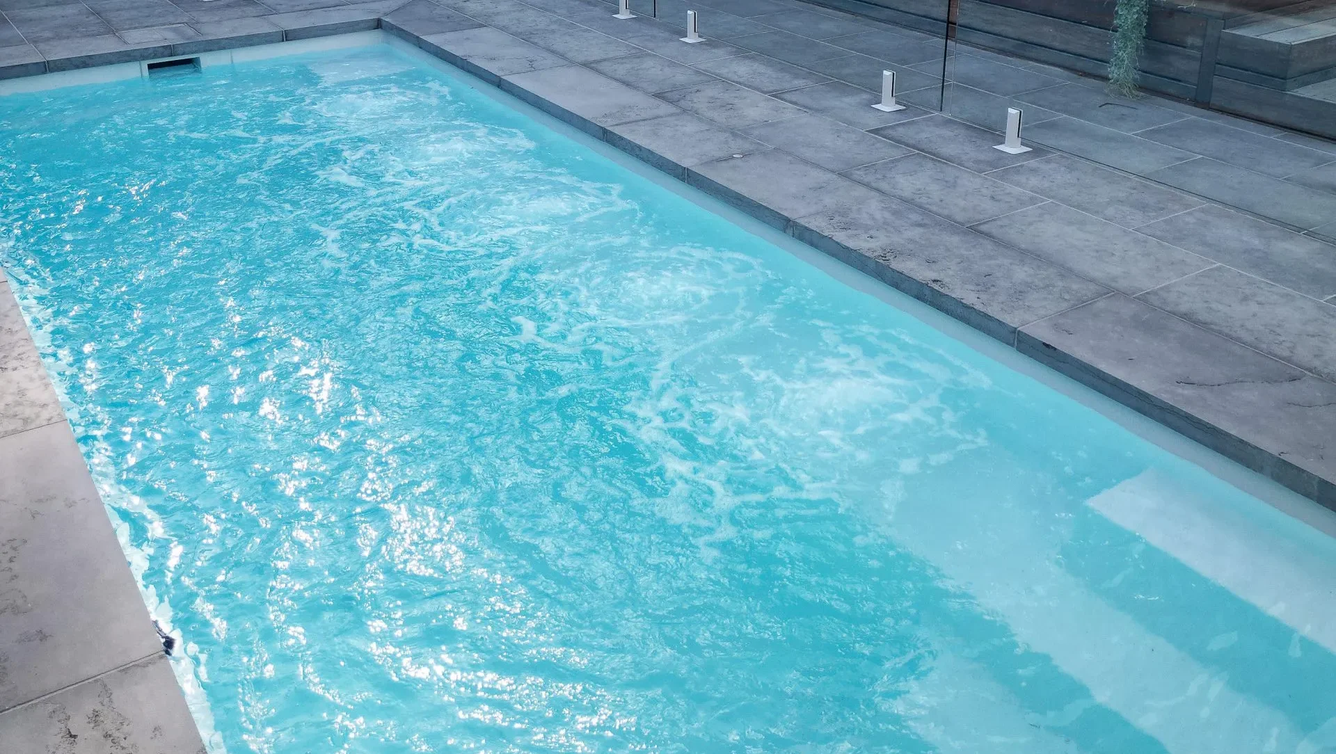 The Escape 6.10m in Pearl, installed by Tanzanite Pools in Brighton East, VIC