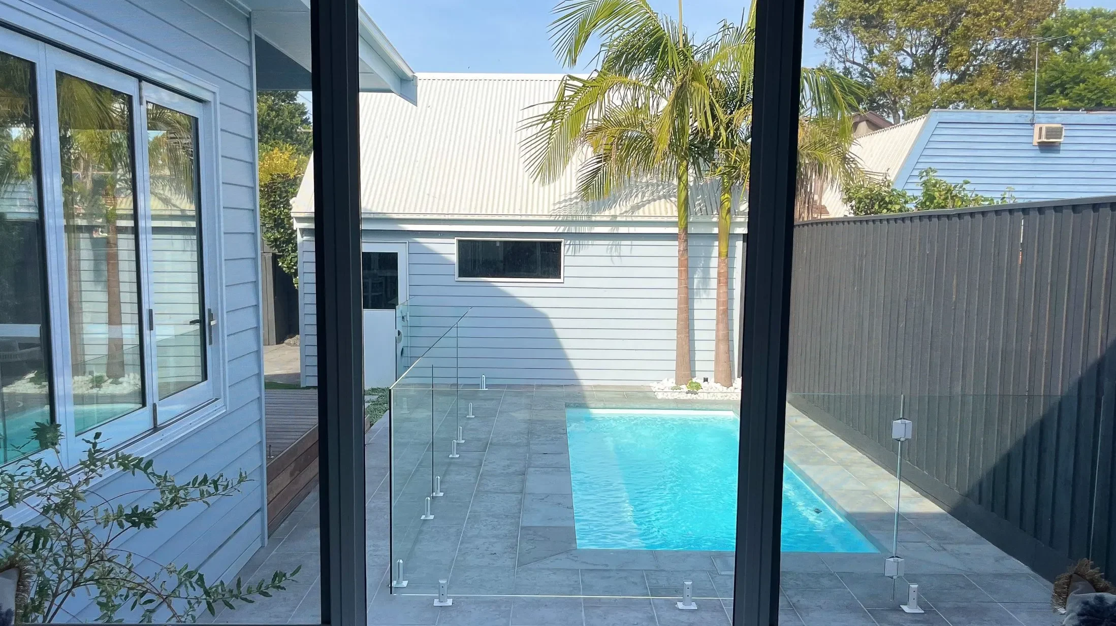 The Escape 6.10m in Pearl, installed by Tanzanite Pools in Brighton East, VIC